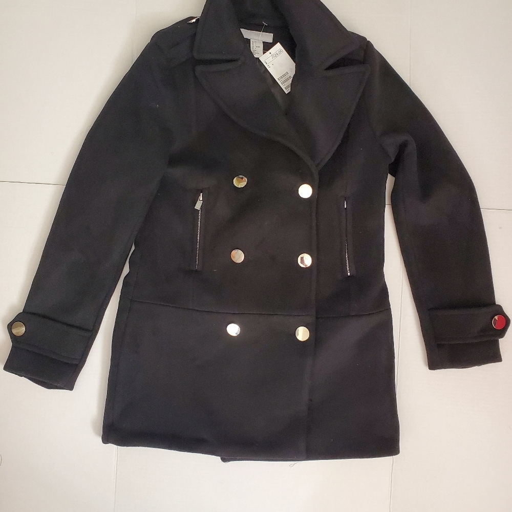 H&M Black Coat
